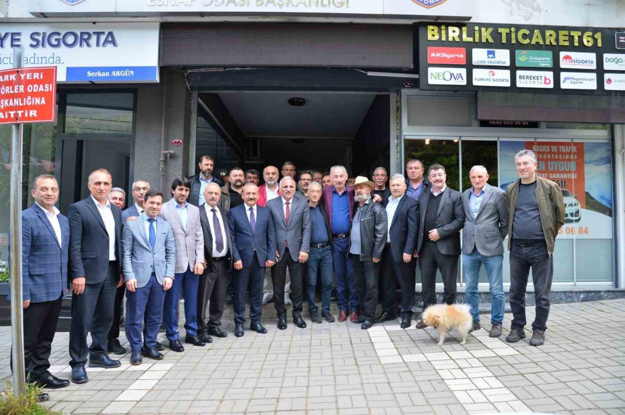 Başkan Zorluoğlu şoför esnafı ile buluştu