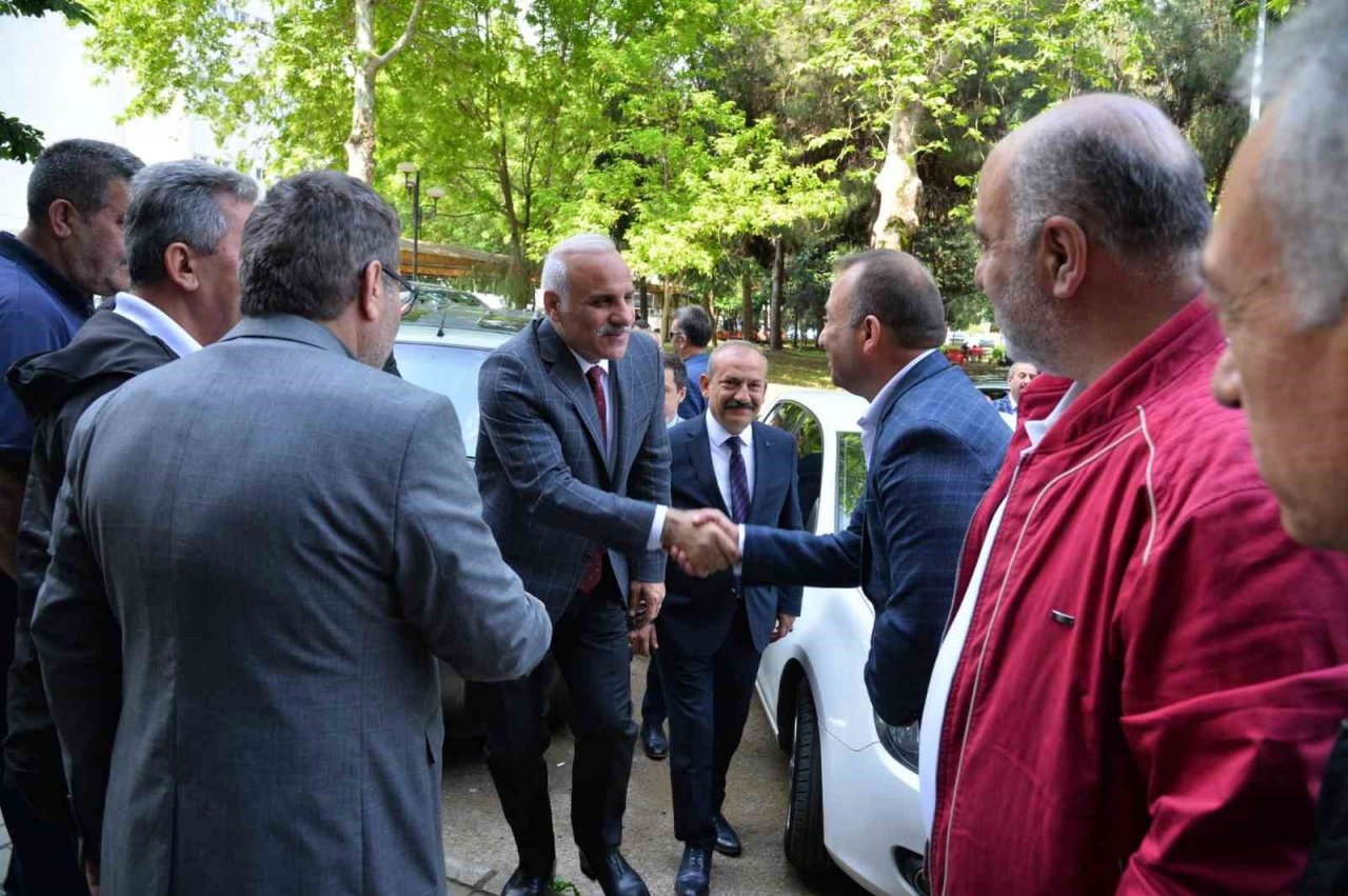 Başkan Zorluoğlu şoför esnafı ile buluştu