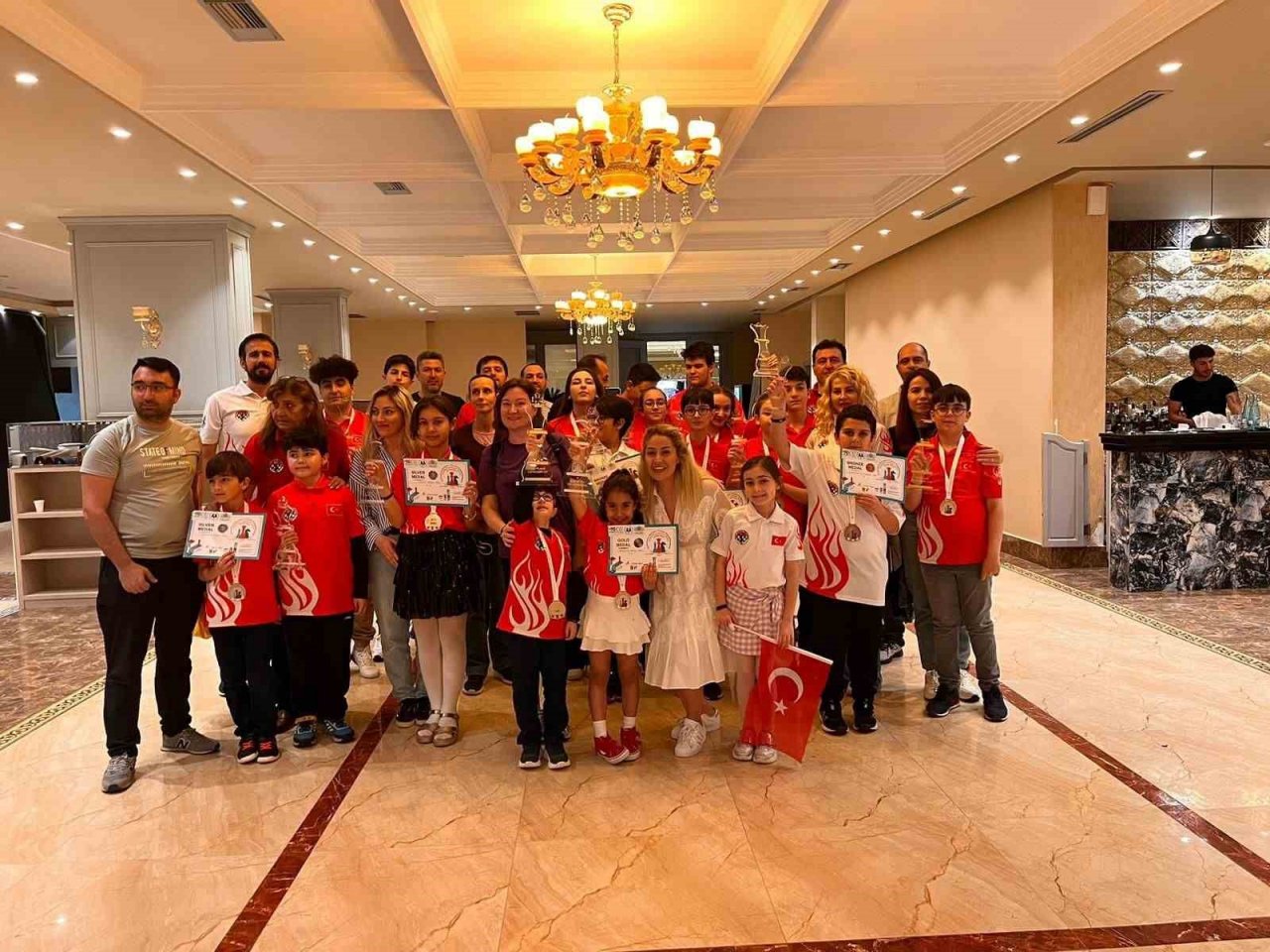 Türkiye, Avrupa Okullar Satranç Şampiyonası’nda birinci oldu