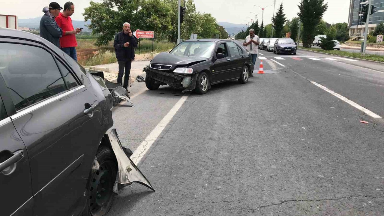 Elazığ’da trafik kazası: 1 yaralı