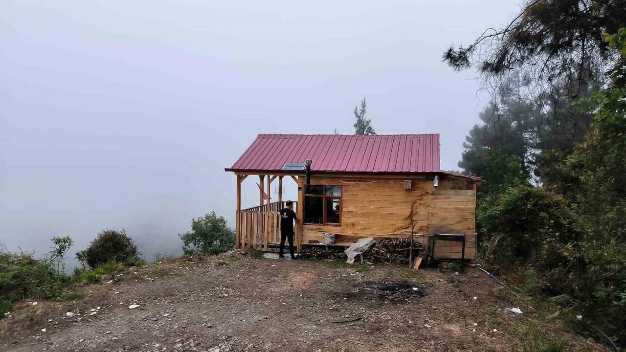 Hırsızlardan şüphelendi, fotokapan görüntülerini izleyince şok oldu