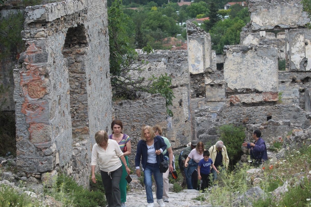 Aydınlı doğa severlerin rotası Fethiye oldu