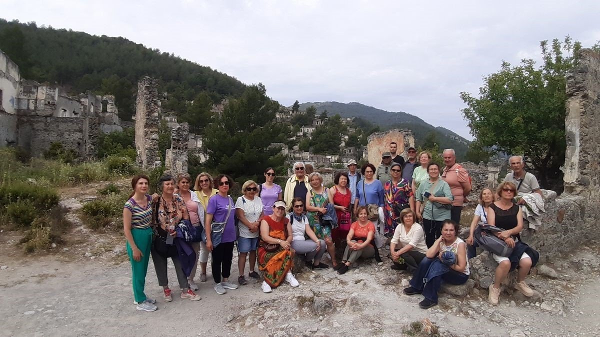 Aydınlı doğa severlerin rotası Fethiye oldu