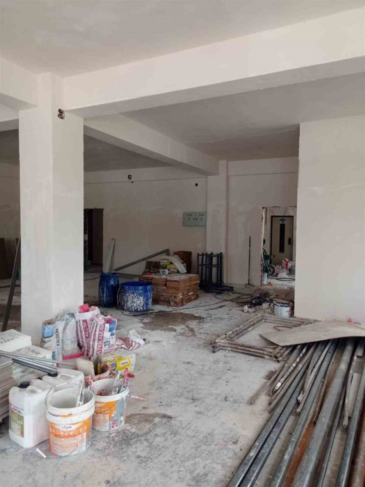 Adliye’nin yeni ek hizmet binasının tadilatı Büyükşehir Belediyesi’nden