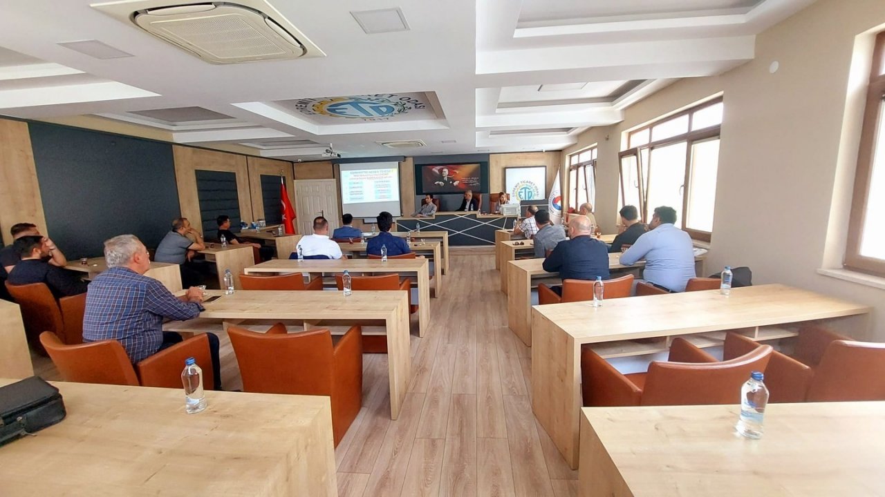TDİOSB bilgilendirme toplantısı ETO meclis salonunda gerçekleşti
