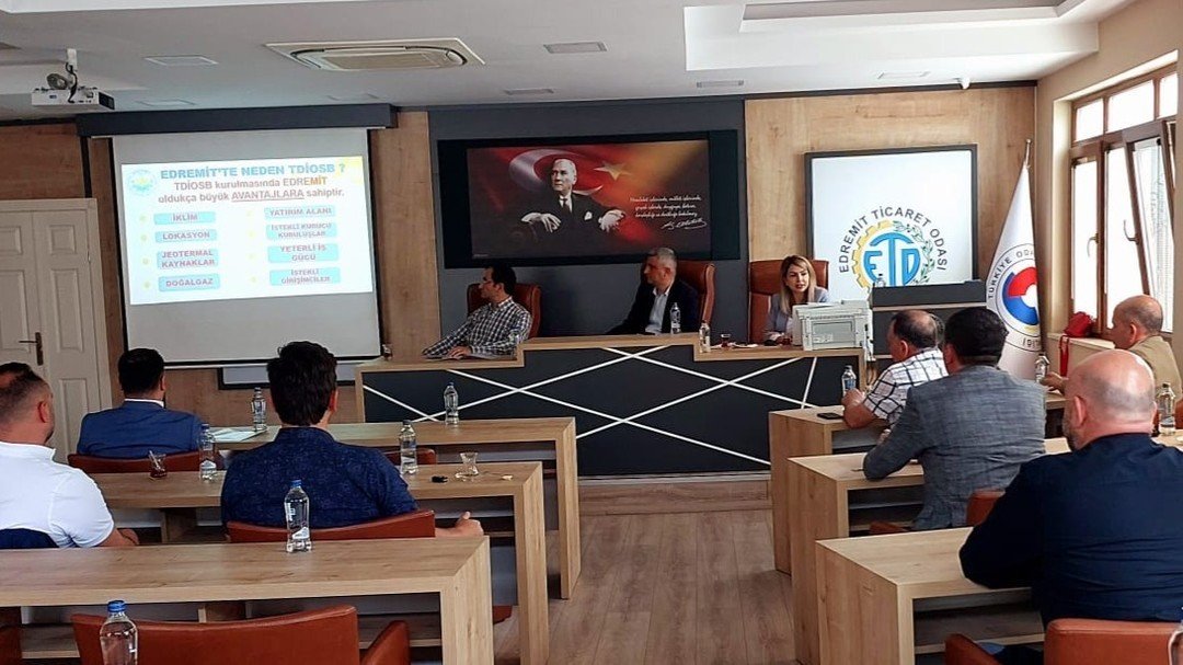 TDİOSB bilgilendirme toplantısı ETO meclis salonunda gerçekleşti