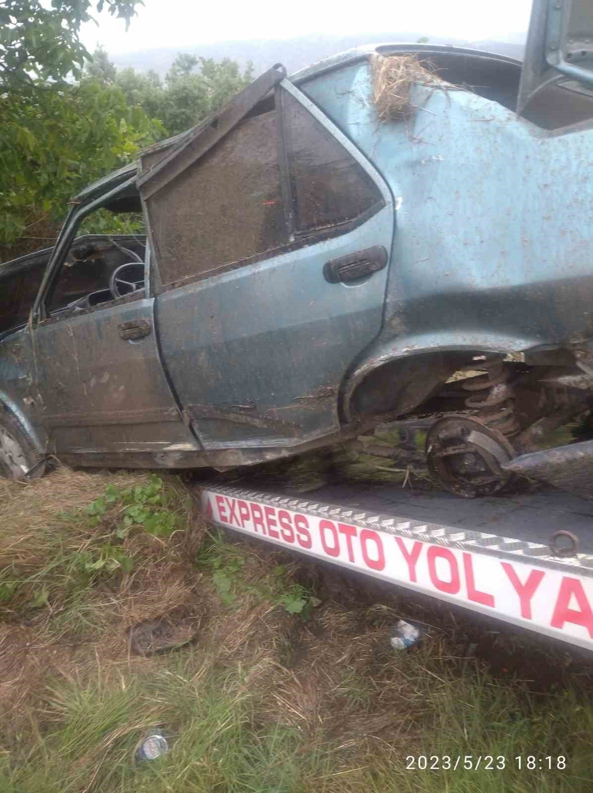 Buharkent’te trafik kazası: 2 yaralı