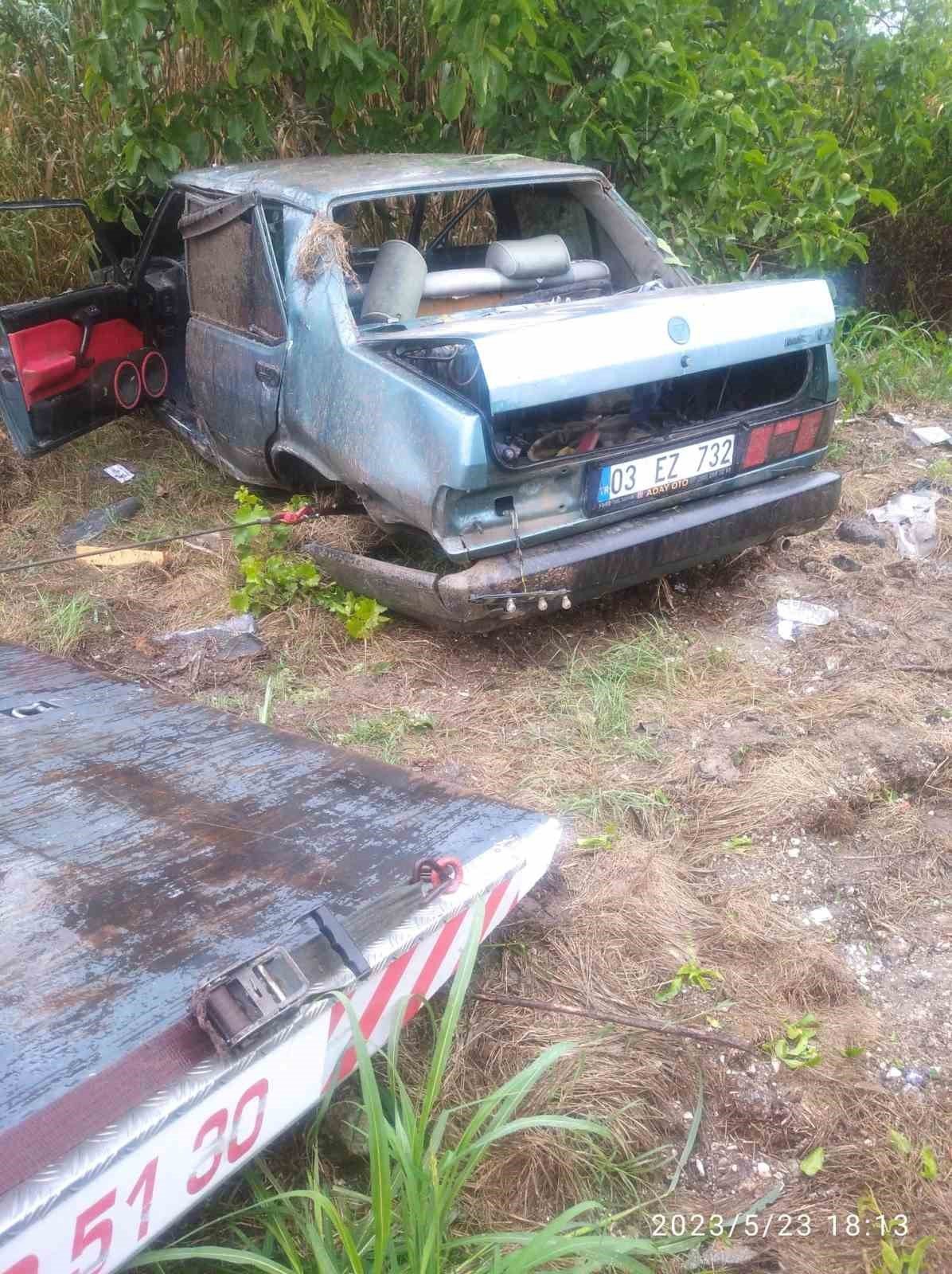 Buharkent’te trafik kazası: 2 yaralı