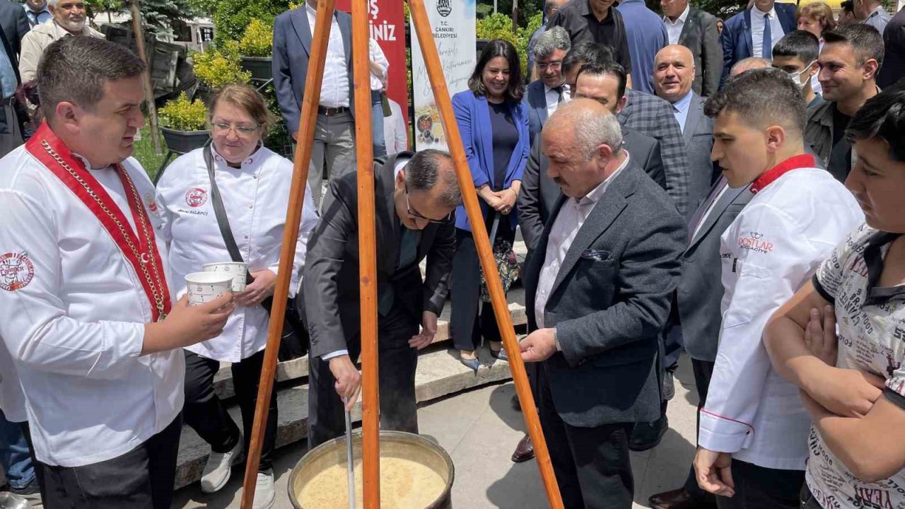 Türk Mutfağı Haftası’nda Çankırı’nın yöresel yemekleri boy gösterdi