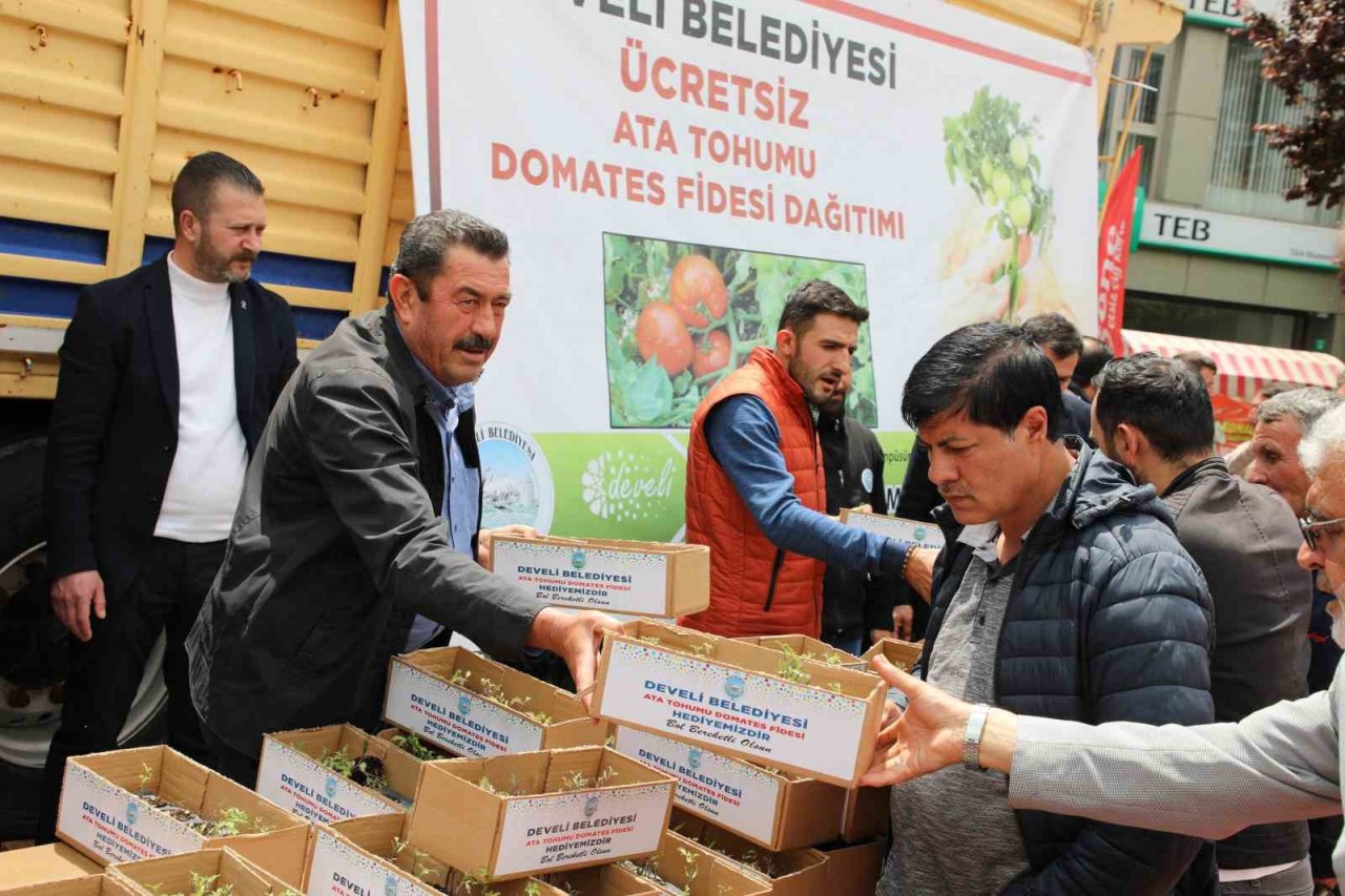 Develi Belediyesi ve KAYÜ’den organik tarıma destek