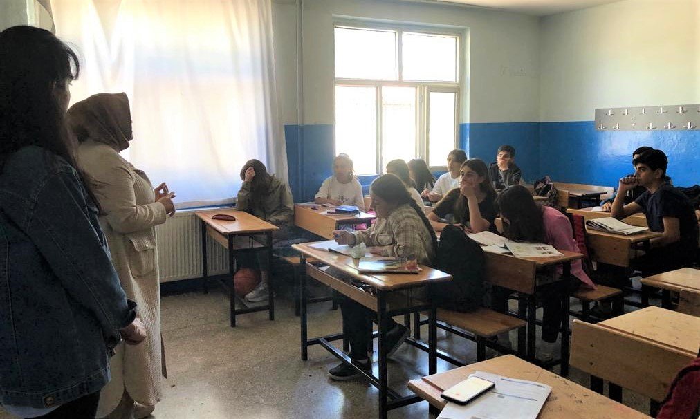 Eğitmenler bilgievlerini MEB’e bağlı okullarda tanıttı