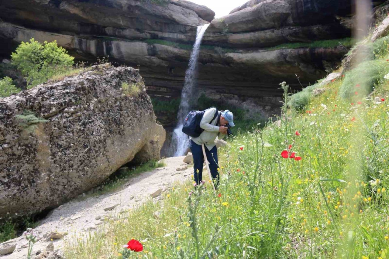 Diyarbakır’da bin yıldır akan şelale drone ile görüntülendi