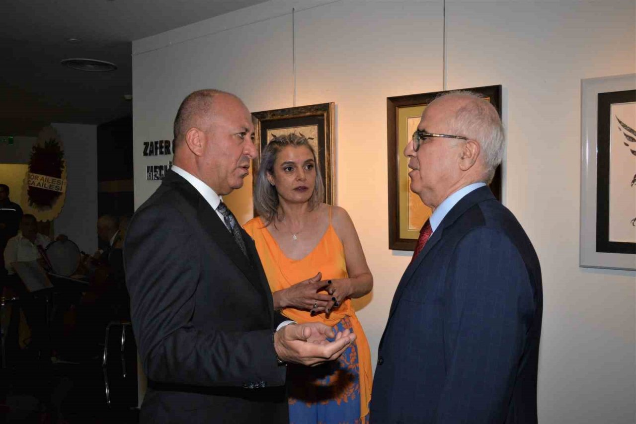 ASO’da “Giz ve Biz” Ebru Sergisi