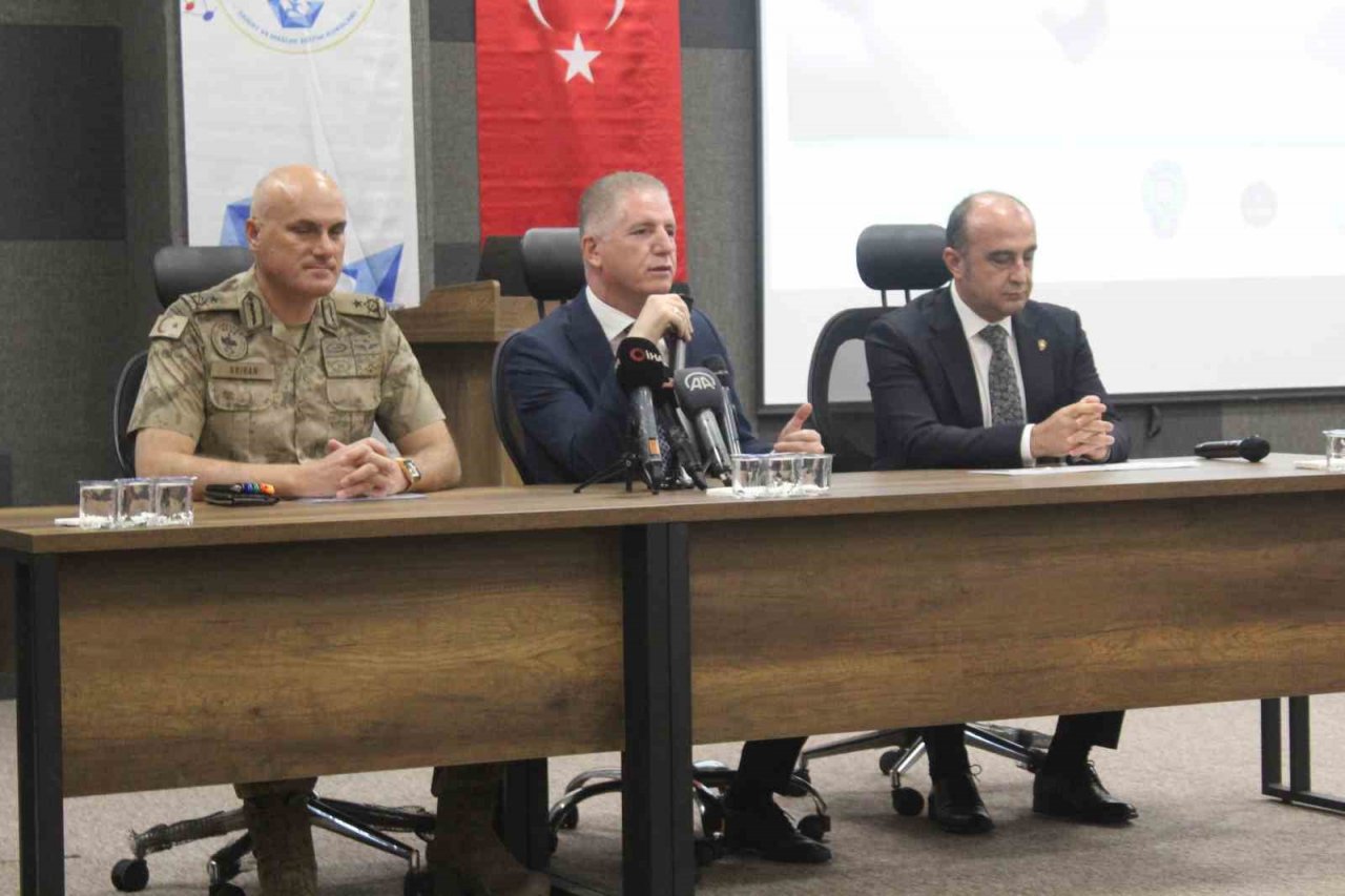 Vali Gül, Gaziantep’te uyuşturucuyla mücadele bilançosunu açıkladı