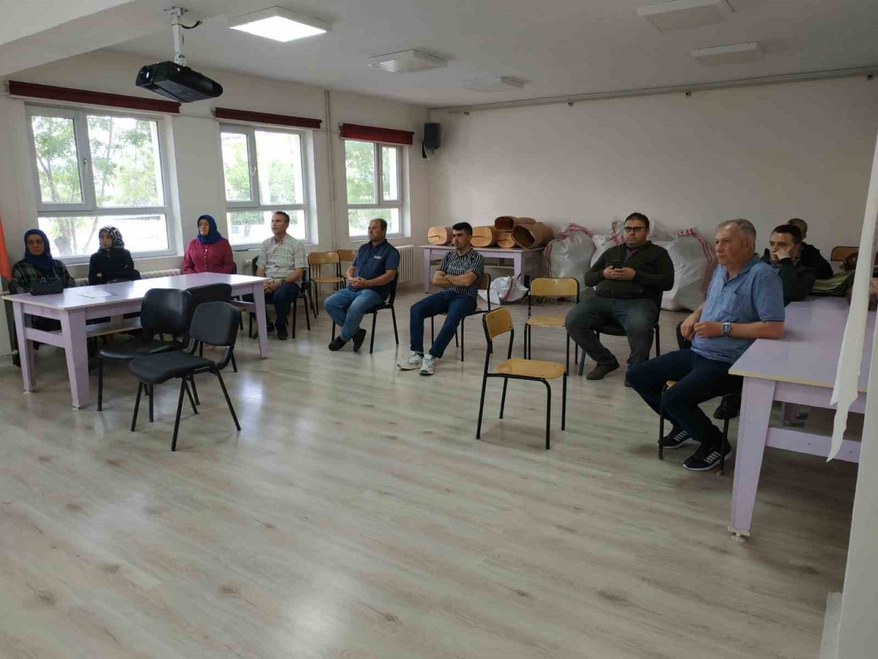 Hisarcık’ta “Doğalgaz Yakıtlı Kalorifer Ateşçisi” kursu açıldı