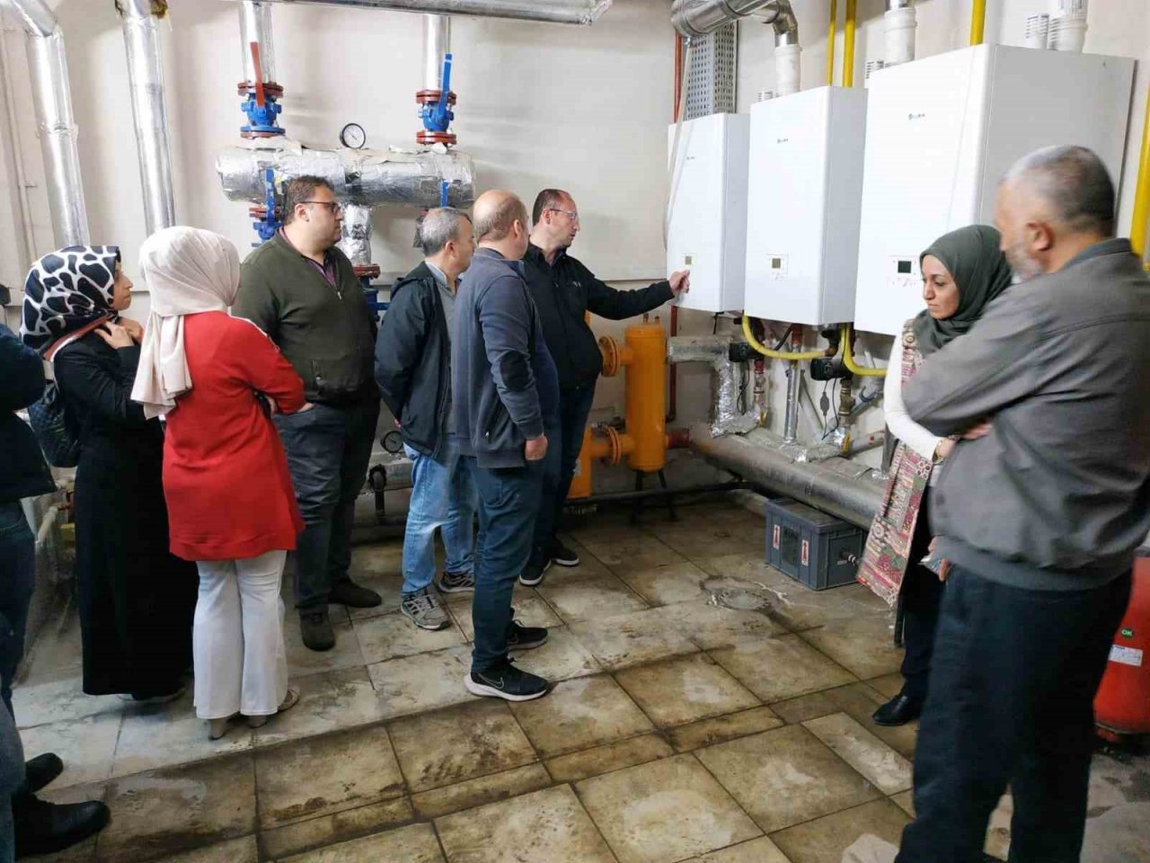 Hisarcık’ta “Doğalgaz Yakıtlı Kalorifer Ateşçisi” kursu açıldı