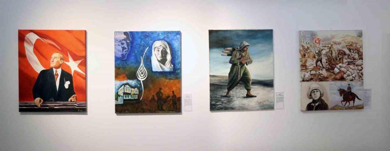 Küçükçekmece’de 36 ressamdan ‘Cumhuriyetin Öncü Kadınları’ sergisi