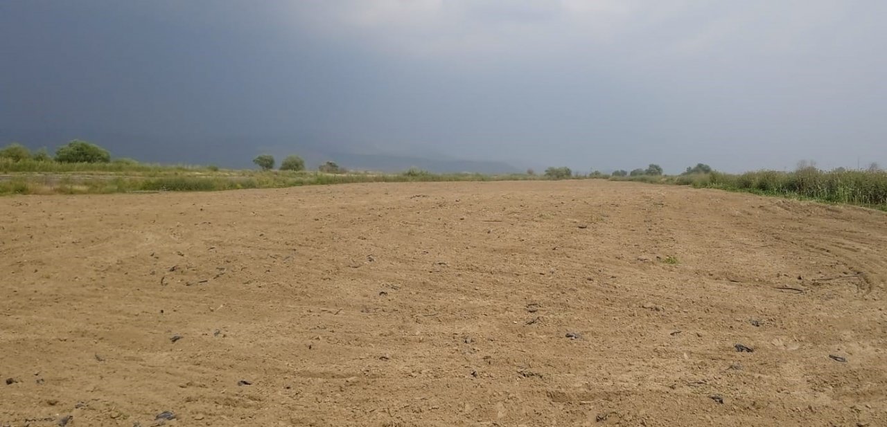 Göl arazisini işgal edip yıkım ve tarlalardan ürün sökümünü engellemek istediler