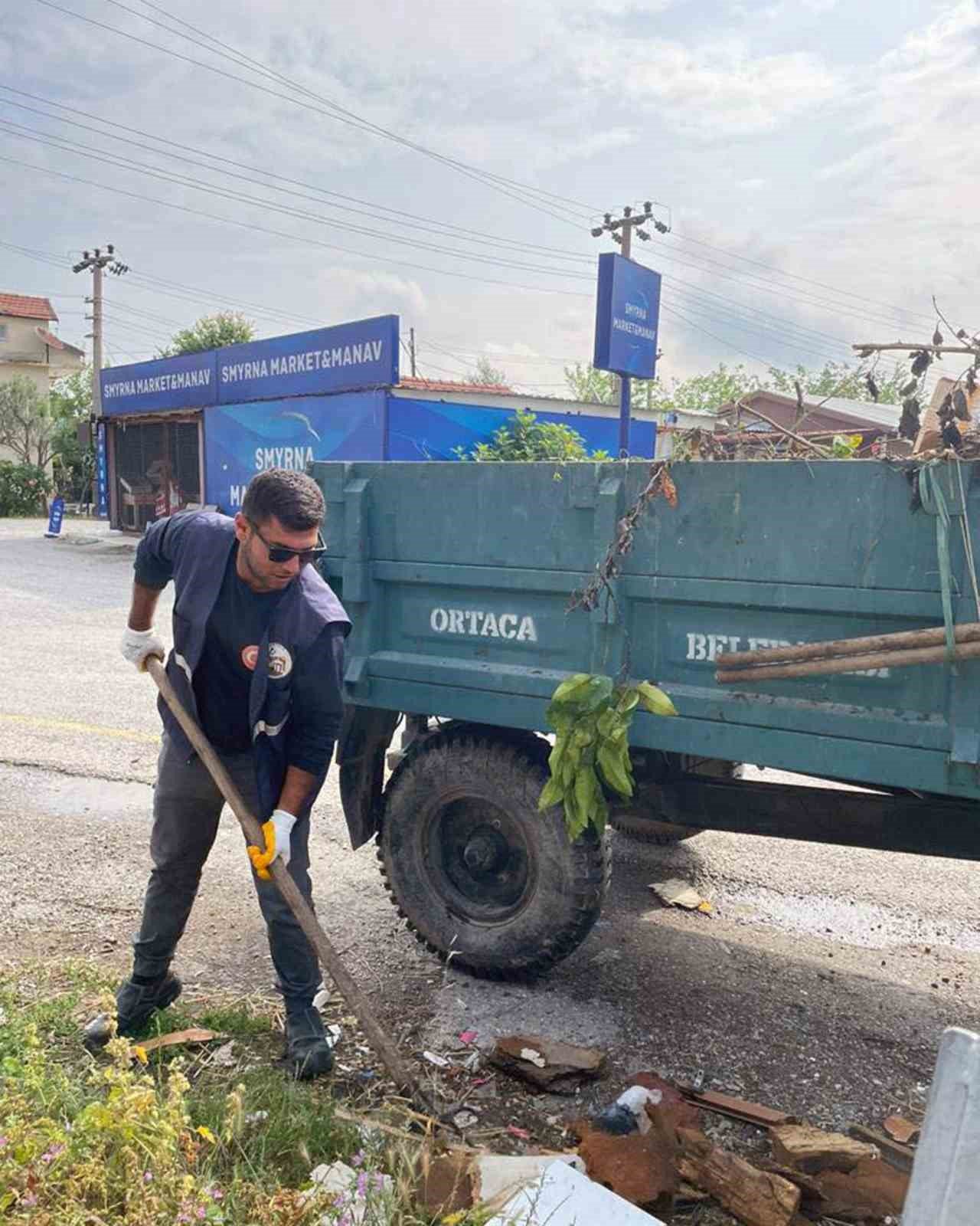 Ortaca’da ‘Temiz çevre’ çalışmaları sürüyor