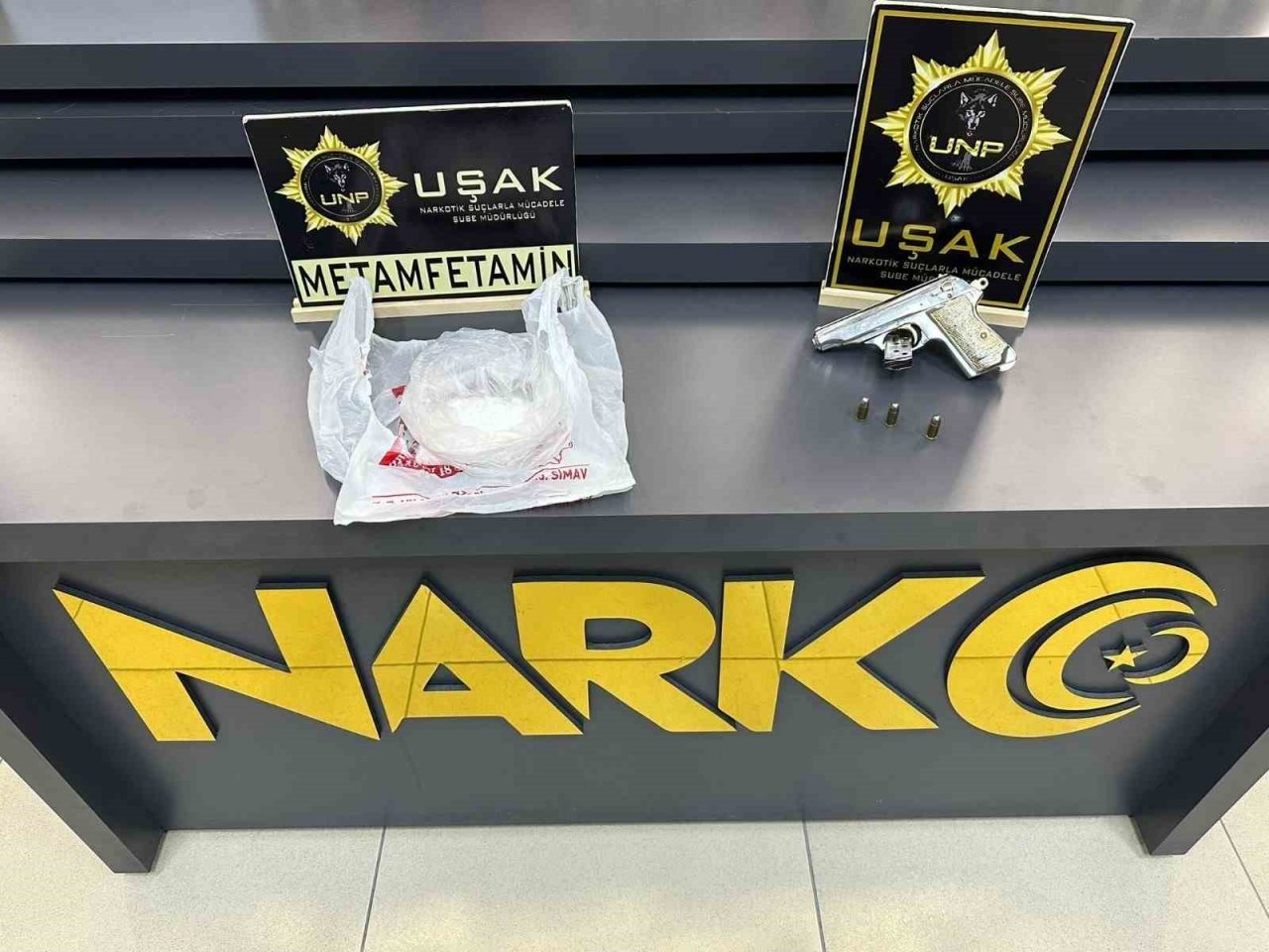 Uşak’ta geçen yıl 1333 uyuşturucu şüphelisi yakalandı