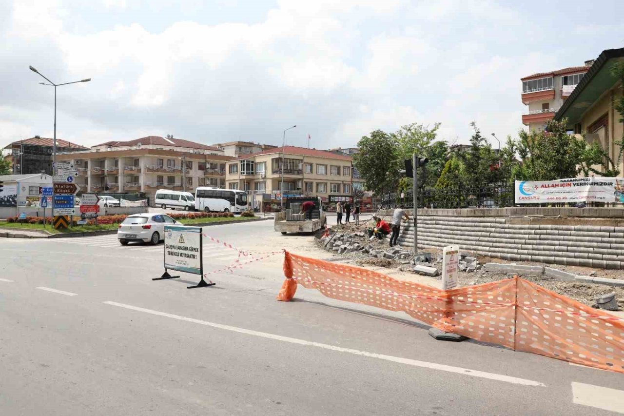 Yalova Belediyesi’nden Tonami’deki trafik problemine çözüm