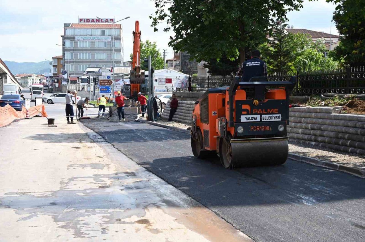Yalova Belediyesi’nden Tonami’deki trafik problemine çözüm