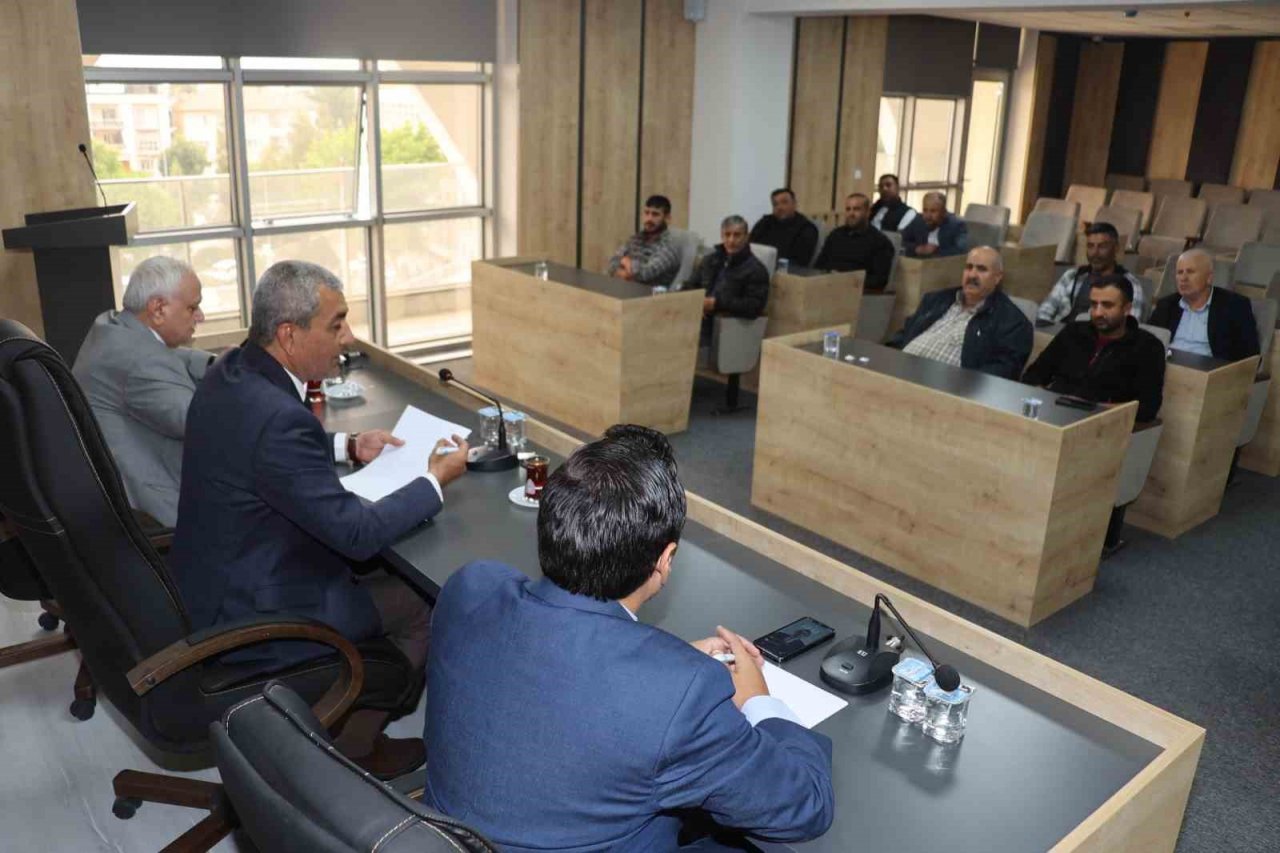 Kooperatif kurmak isteyen Şenköylülere başkan Kaplan’dan tam destek