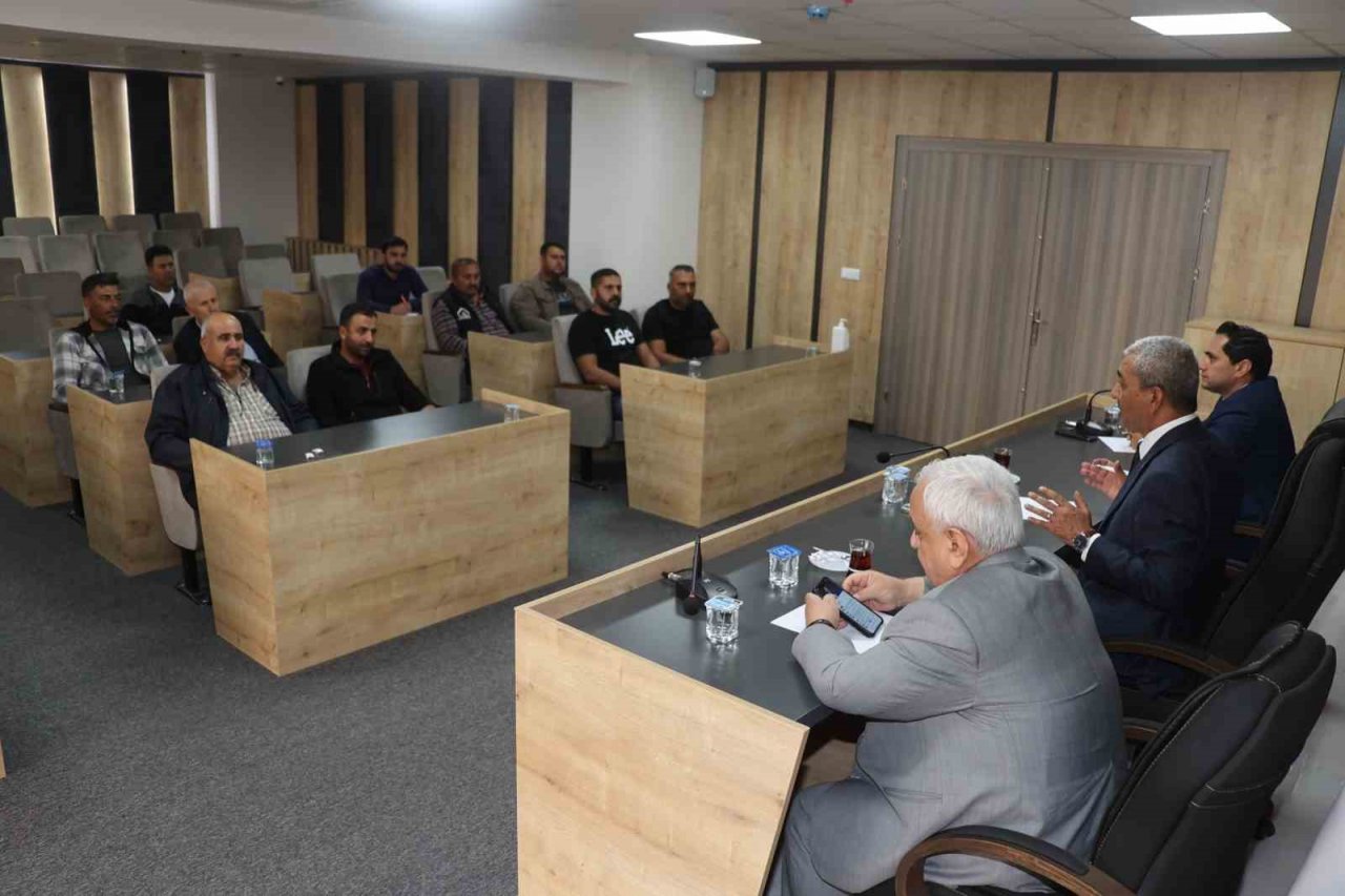 Kooperatif kurmak isteyen Şenköylülere başkan Kaplan’dan tam destek