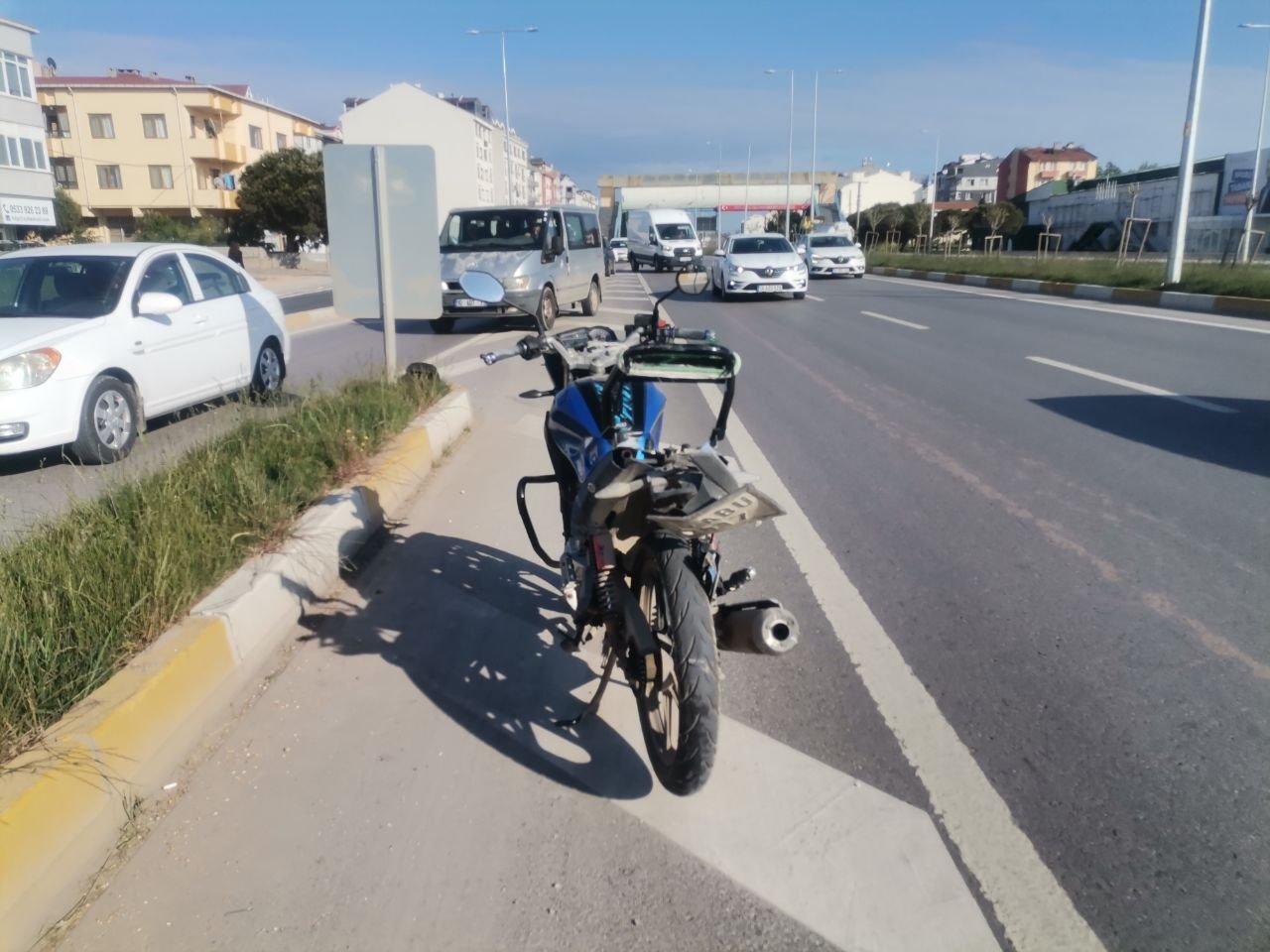 Bandırma’da trafik kazası: 1 yaralı