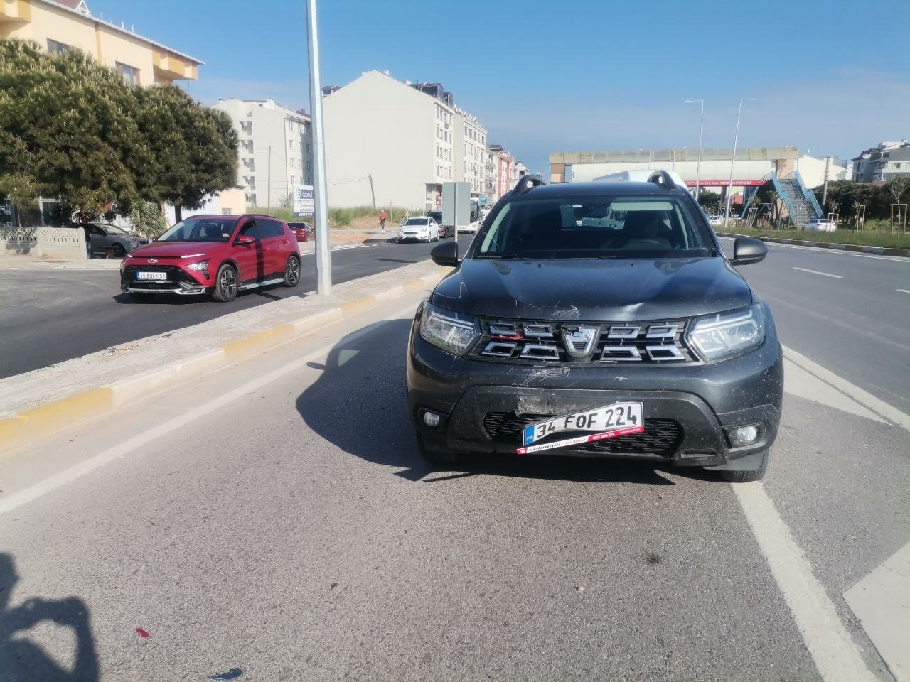Bandırma’da trafik kazası: 1 yaralı