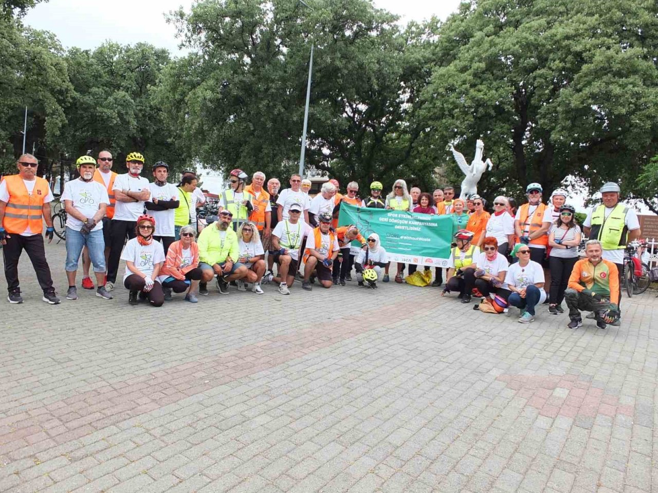 Pedallar atıksız bir dünya için döndü