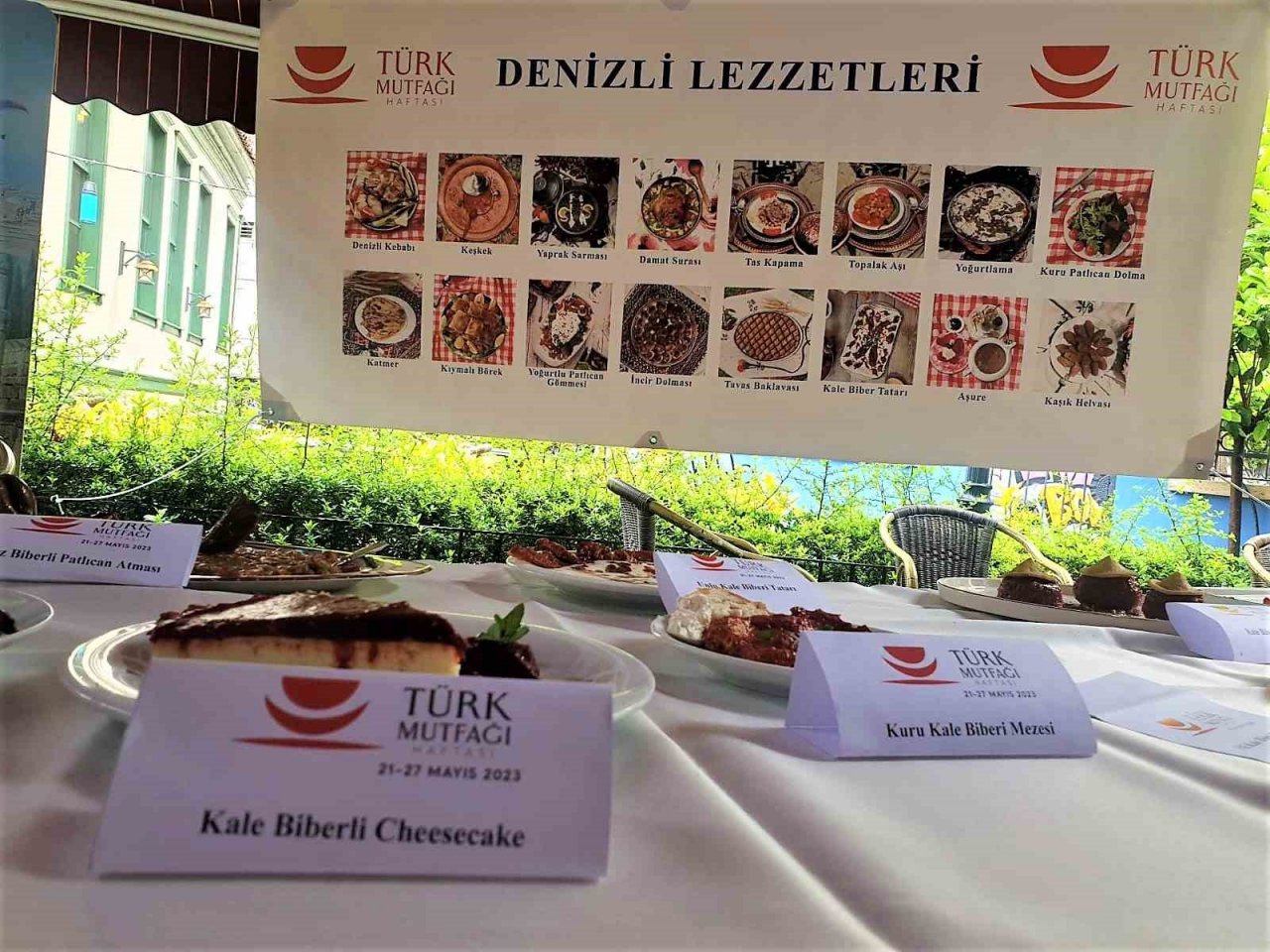 Denizli’nin yöresel lezzetleri damakları şenlendirdi