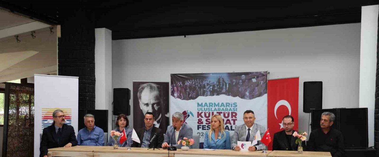Marmaris Uluslararası Kültür Sanat Festivali’nin tanıtım toplantısı yapıldı