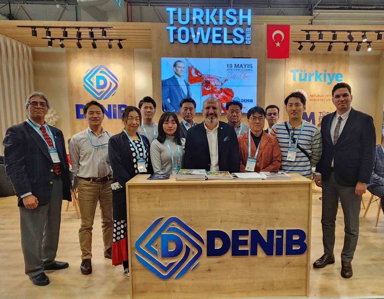 Denizli İhracatçılar Birliği, Hometex Fuarı sonrası Japon alım heyetini ağırladı