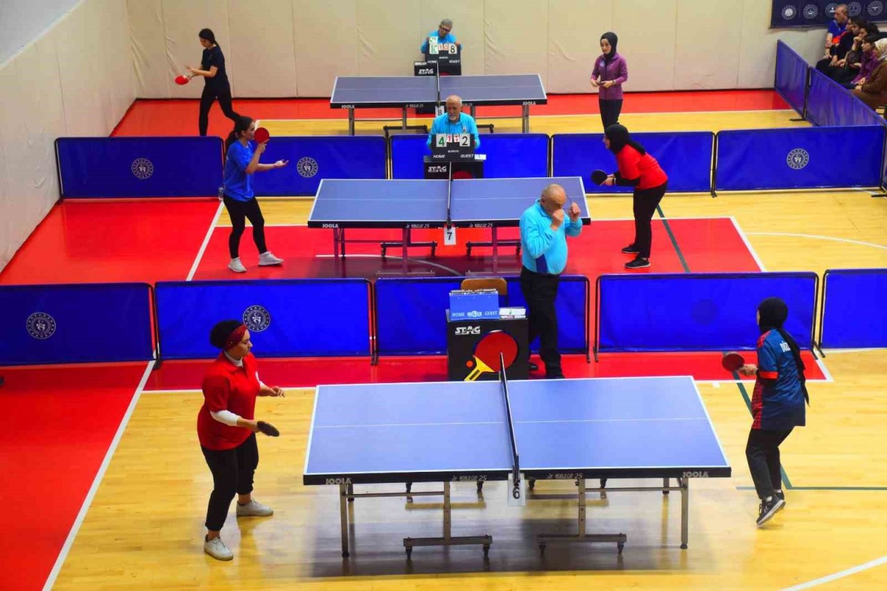 Masa tenisi şampiyonları Karabük’te belirlenecek