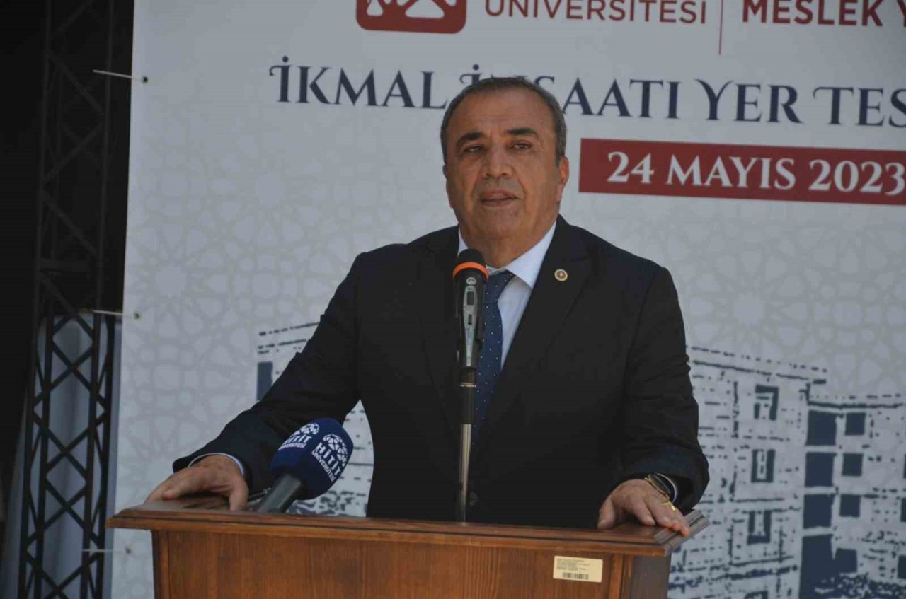 İskilip MYO yeni hizmet binasının yer teslimi yapıldı