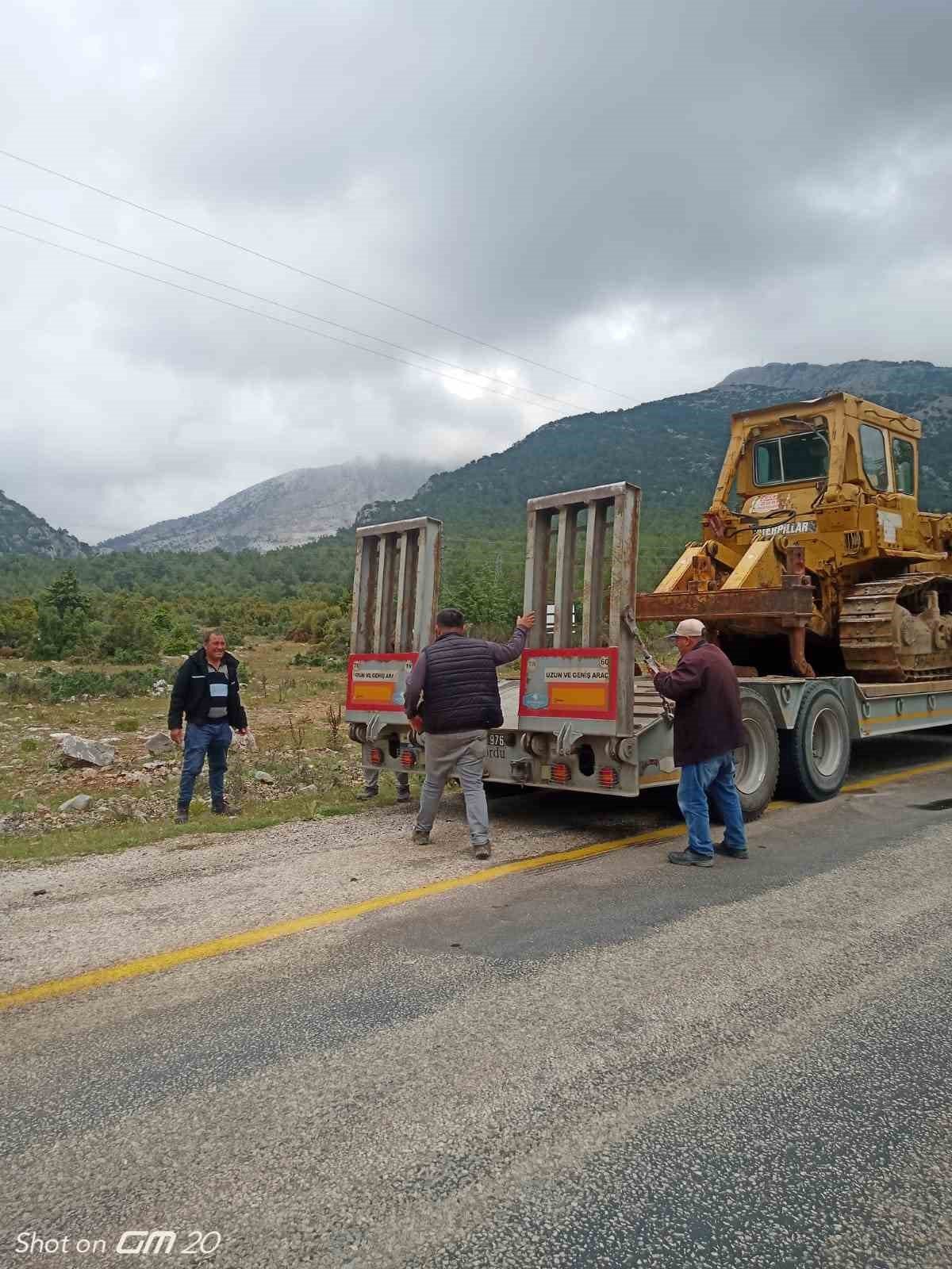 Menteşe’den Göktepe’ye ulaşım açılacak olan orman yolu ile 20 kilometre kısalacak