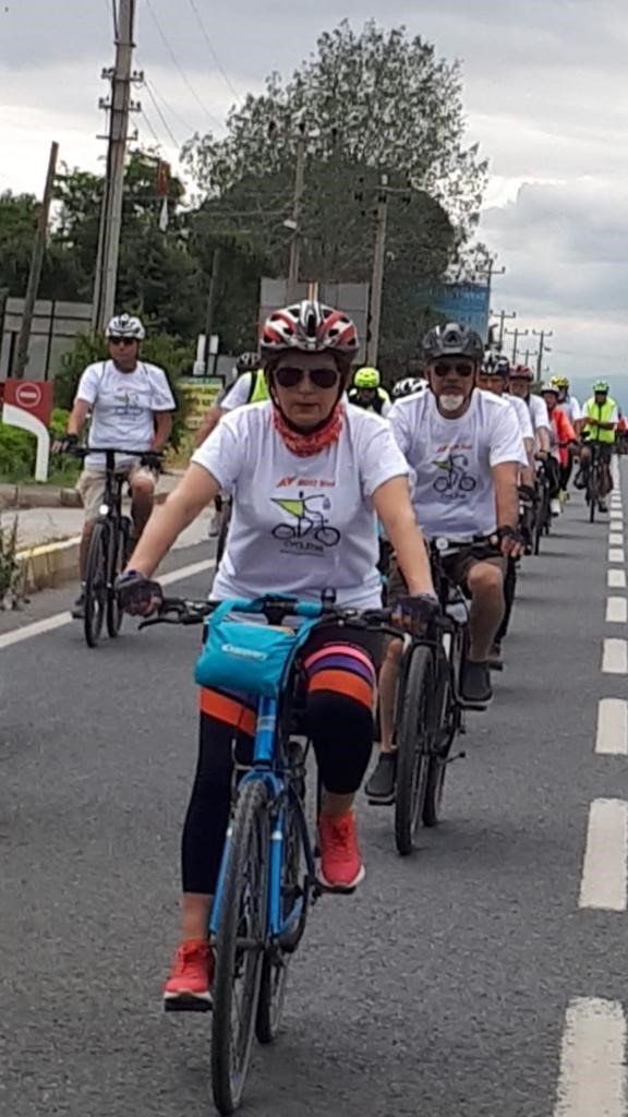 Pedallar atıksız bir dünya için döndü