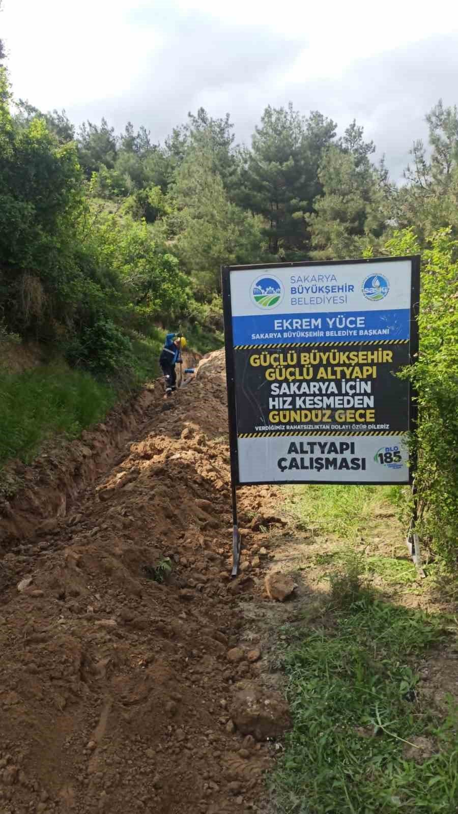 Pamukova Teşvikiye Mahallesi’ne yeni içme suyu hattı