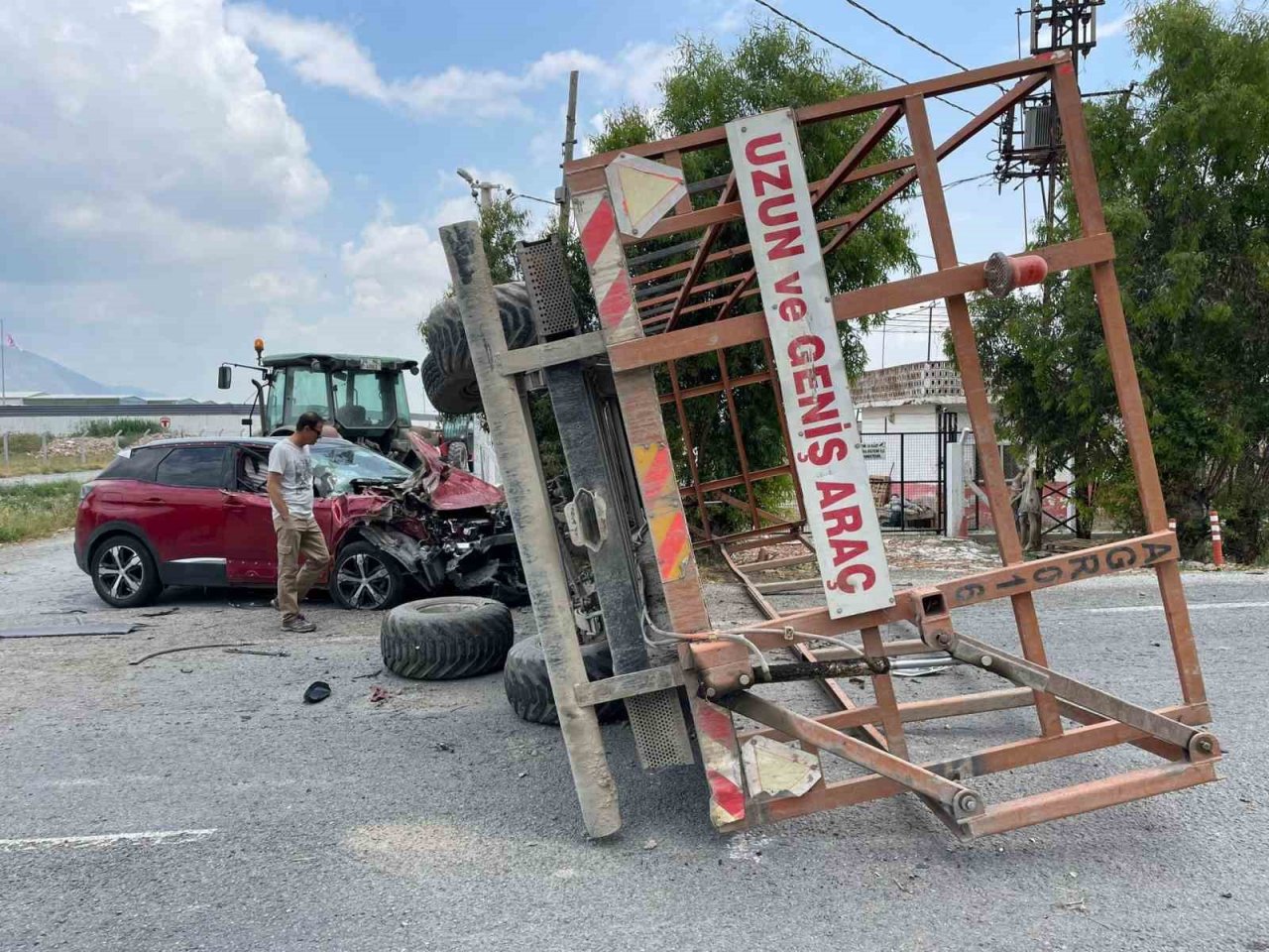 Söke’de trafik kazası: 1 yaralı