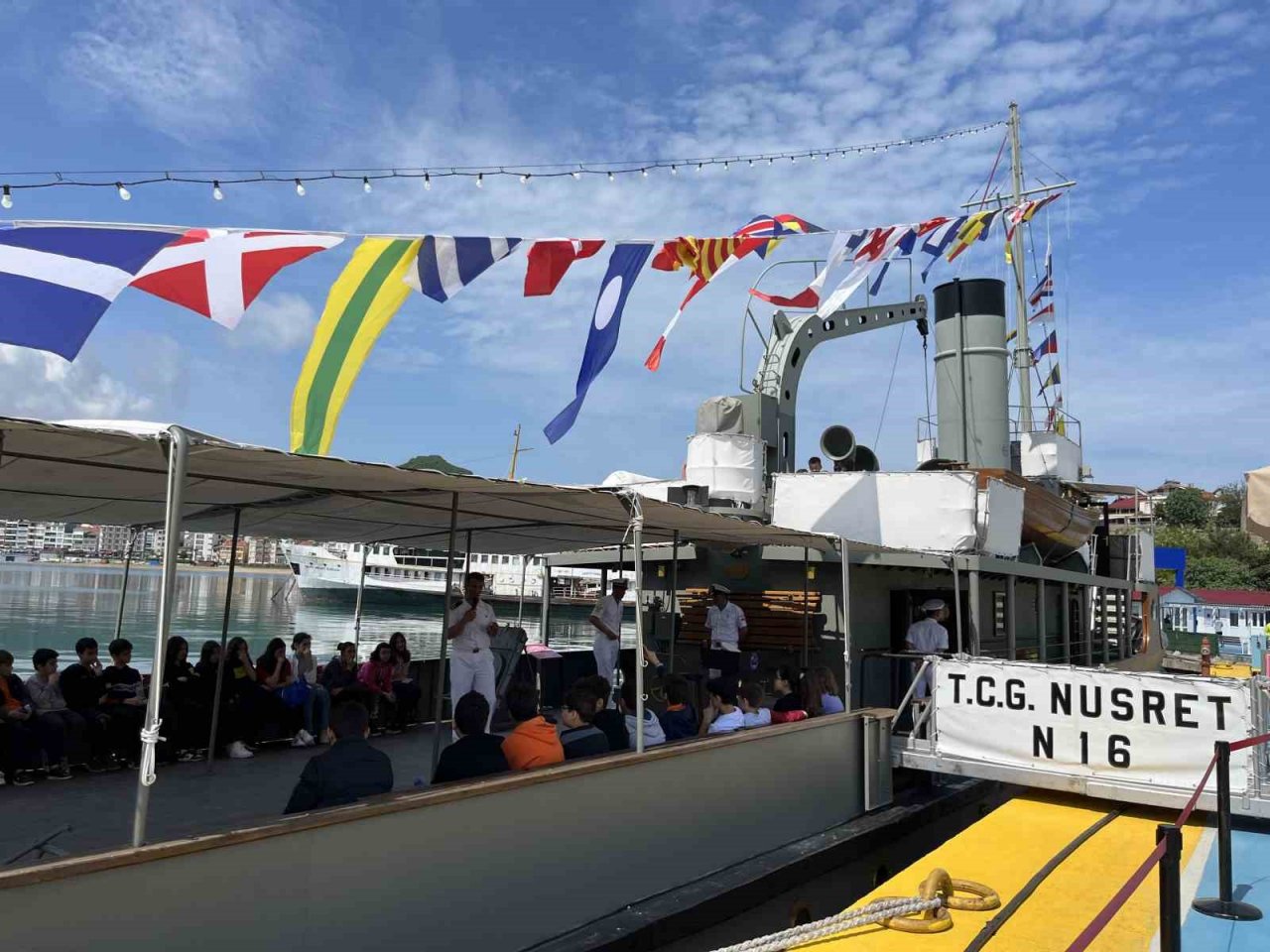 TCG Nusret Mayın Müze Gemisi Amasra’da ziyarete açıldı