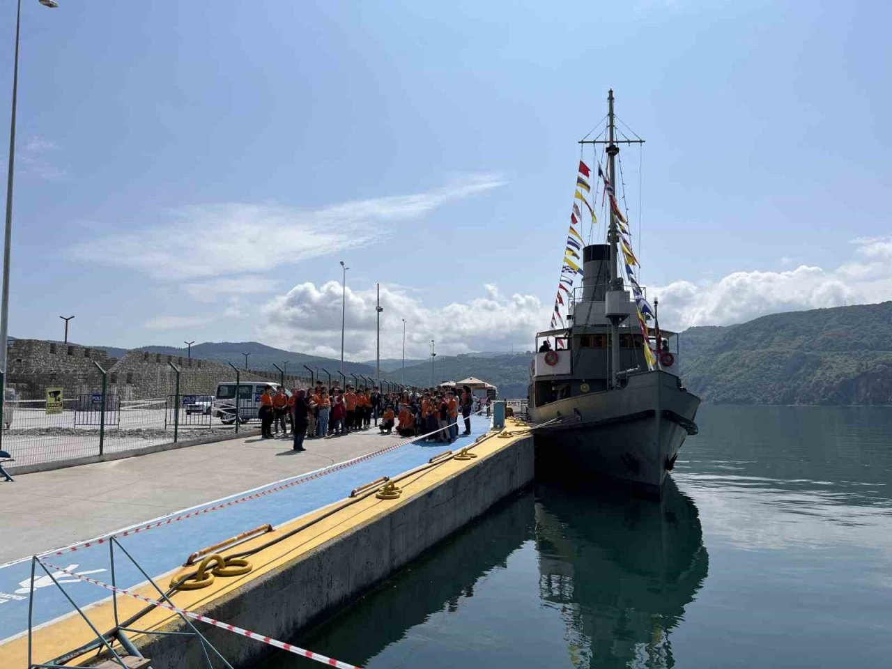 TCG Nusret Mayın Müze Gemisi Amasra’da ziyarete açıldı