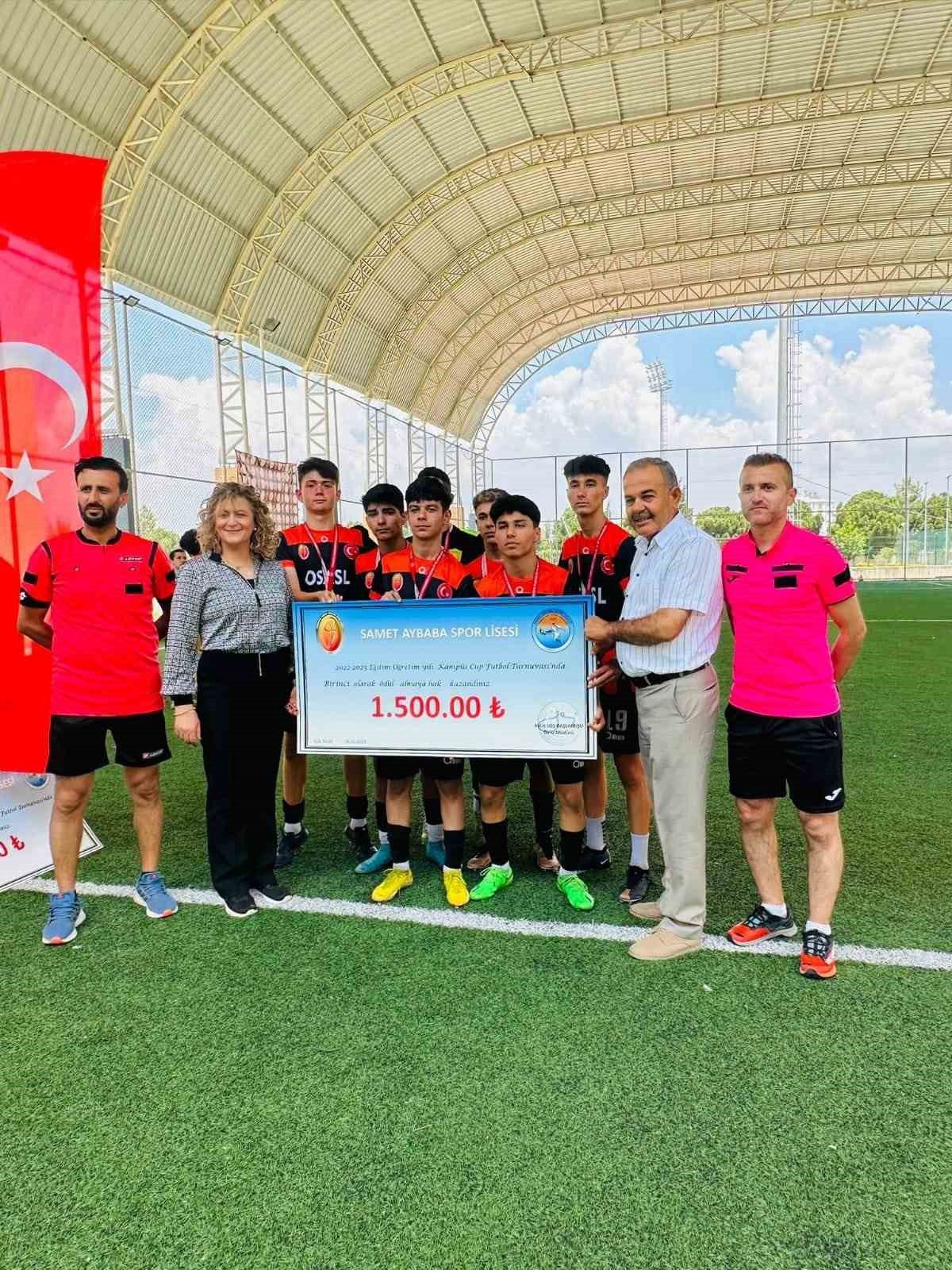 19 Mayıs Atatürk’ü Anma, Gençlik ve Spor Bayramı, futbol turnuvası şampiyonu belli oldu