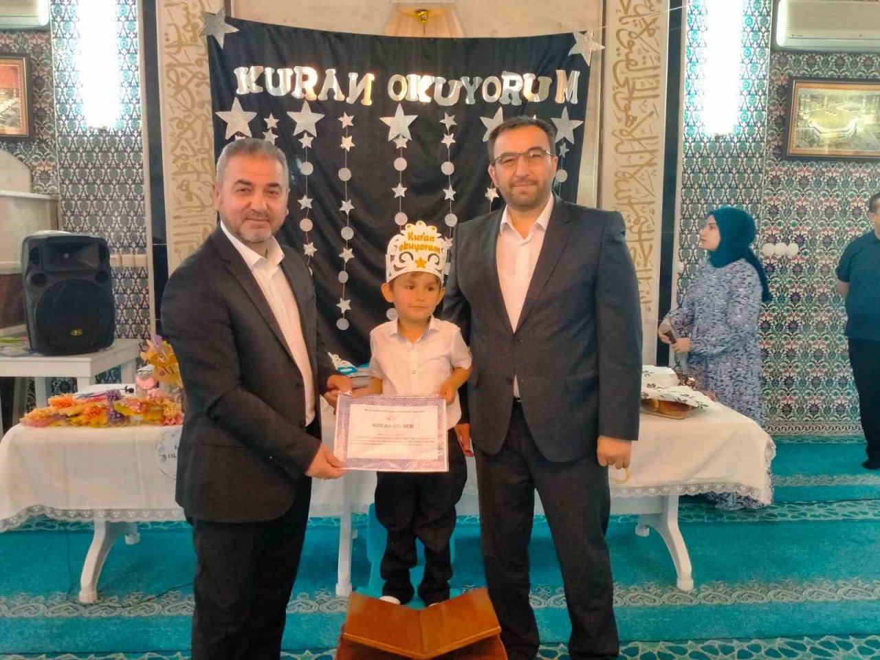 Aydın’da 4-6 yaş öğrencileri Kur’an’a geçmenin sevincini yaşadı