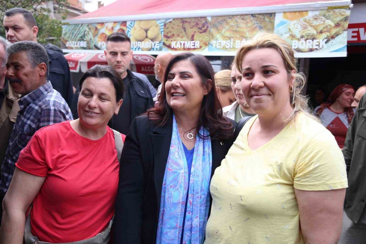 Başkan Çerçioğlu, Germencik’te vatandaşların yoğun ilgisiyle karşılandı