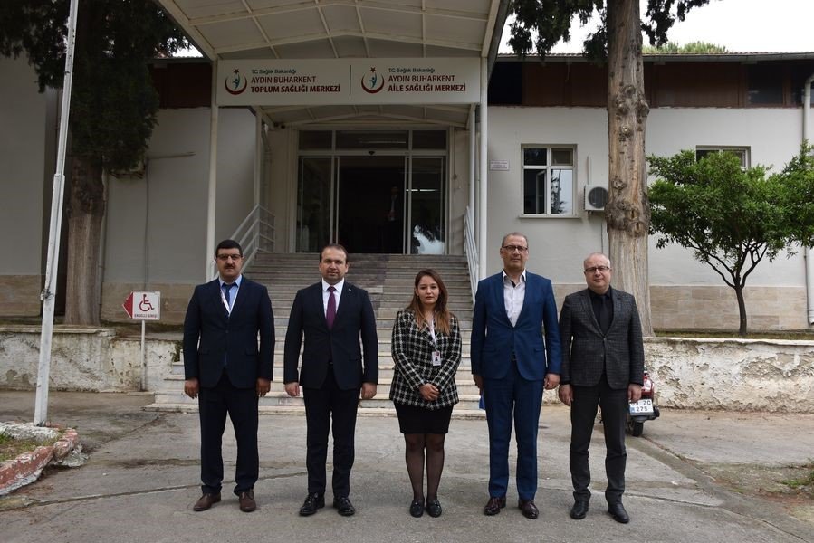 İl Sağlık Müdürü Şenkul, Buharkent İlçe Devlet Hastanesi’nde çalışmaları yerinde inceledi