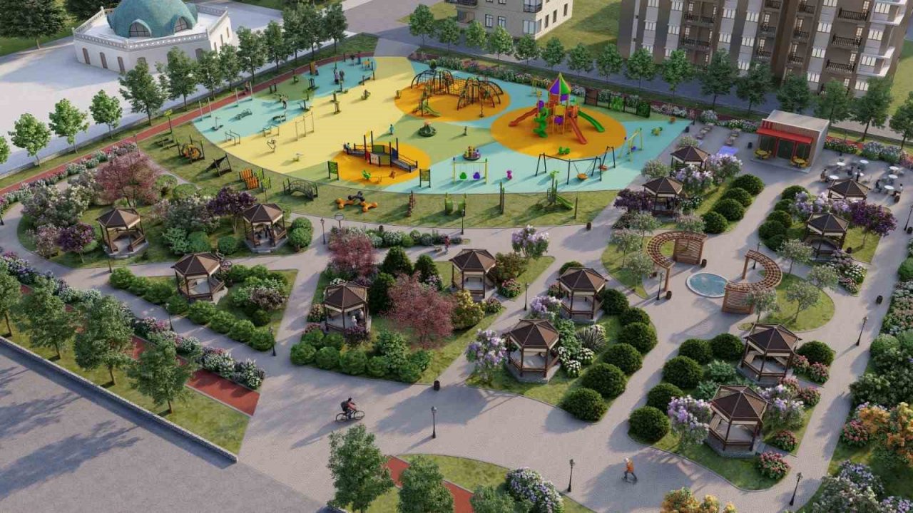 Başkan Demir: “Mahallelerimizi yeşil alanlara kavuşturuyoruz”