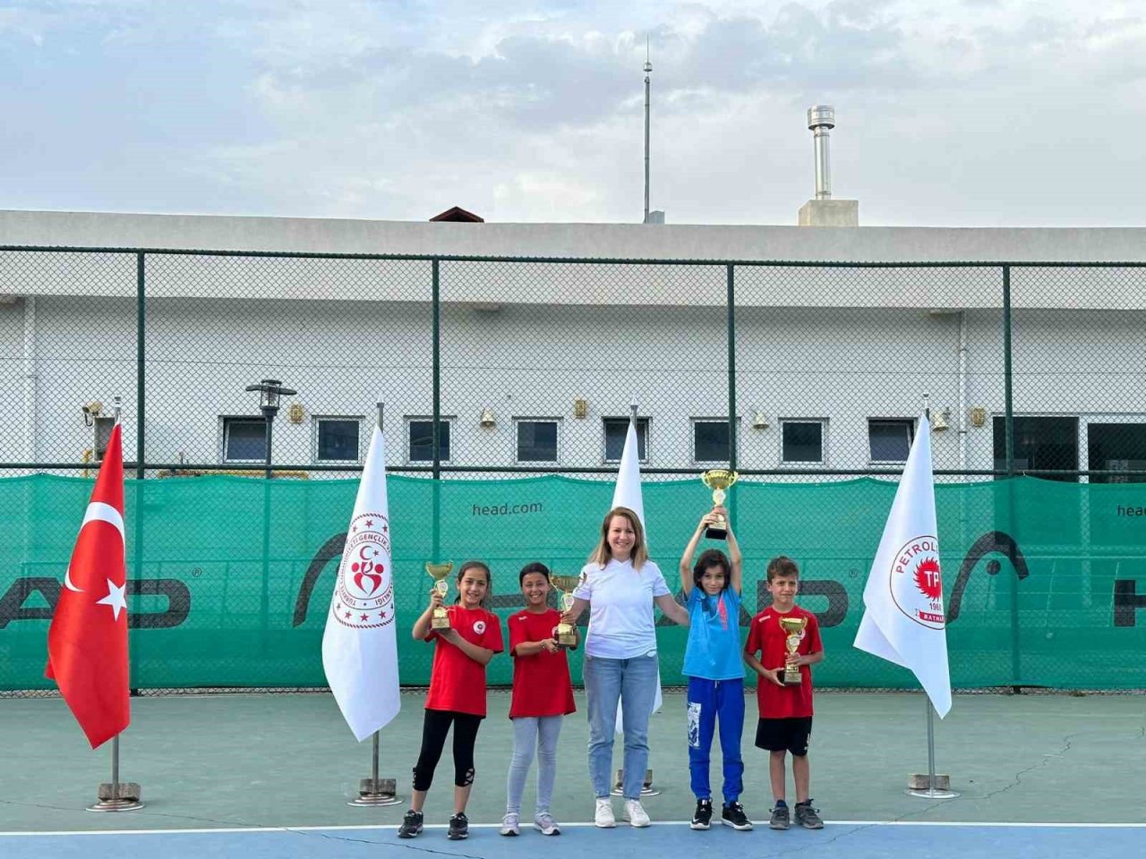 Batman’da tenis müsabakaları sonra erdi