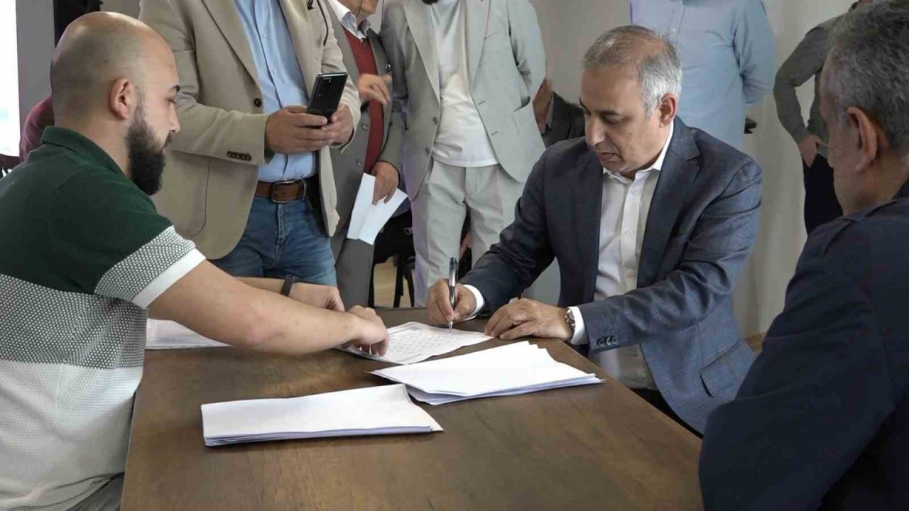 Bursa’da Akpınar Mahallesindeki kentsel dönüşüm projesi için ilk imzalar atıldı