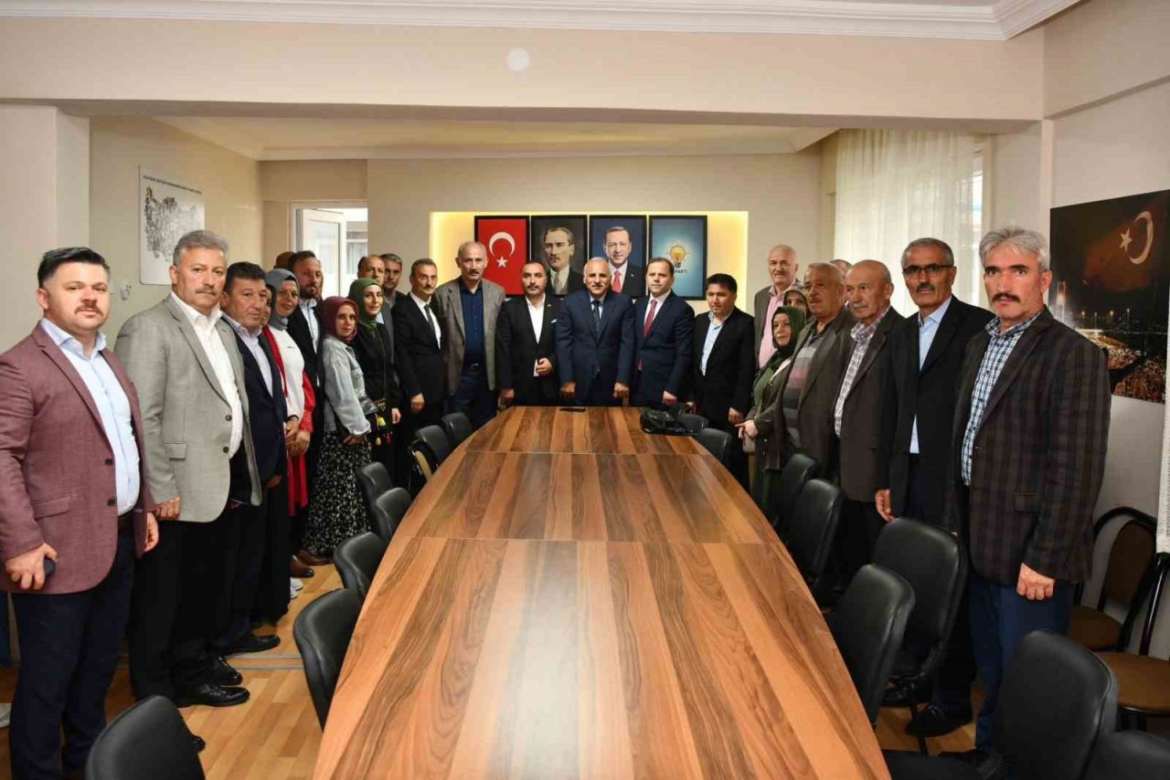 Başkan Zorluoğlu Şalpazarı’nı arşınladı, Cumhurbaşkanı Erdoğan için destek istedi